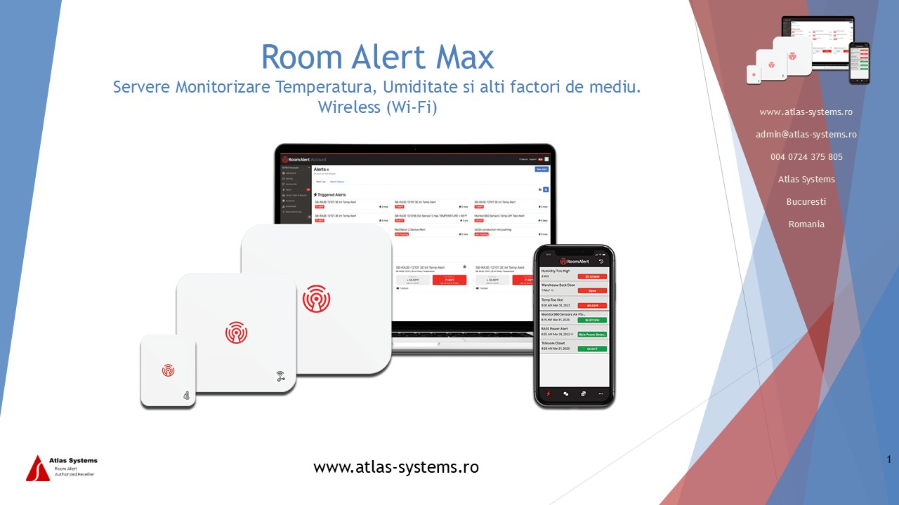 Prezentare Room Alert Max